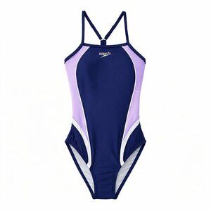 Speedo Women's Thin Strap Quantum One-Piece Swimsuit (stock photo) no blemish